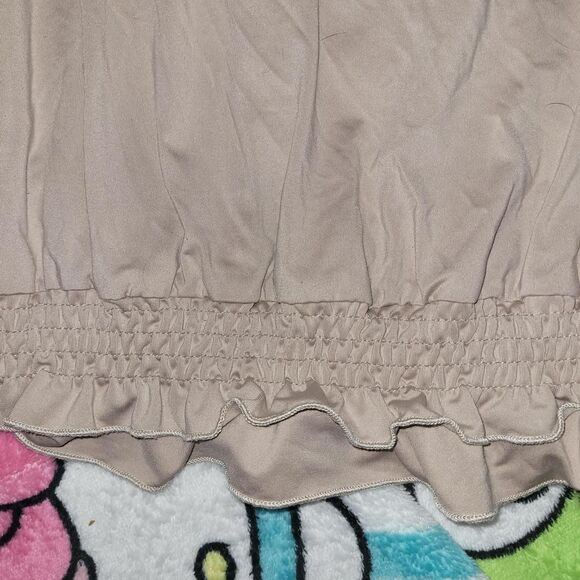 Costa-del-mar Women's Tan and Cream Vest Tank Top - Picture 6 of 8